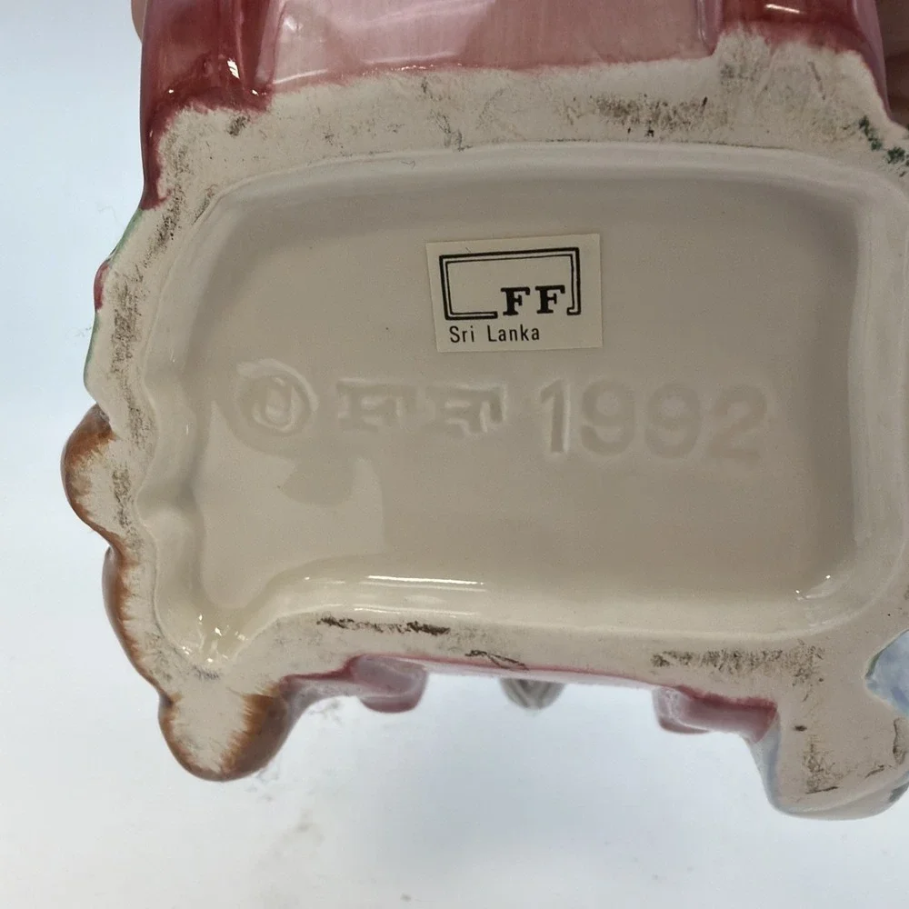 Vtg Fitz & Floyd King Hobby Rocking Horse Nutcracker Collection Sugar Bowl 1992